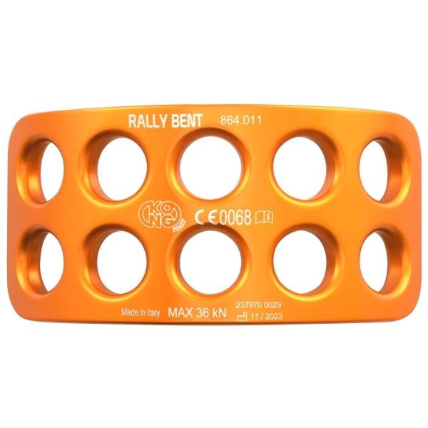 KONG - Rally Bent Anchor Plate Orange
