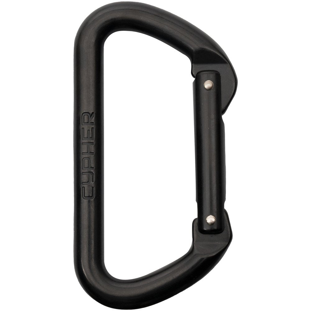 CYPHER - D Carabiner Black