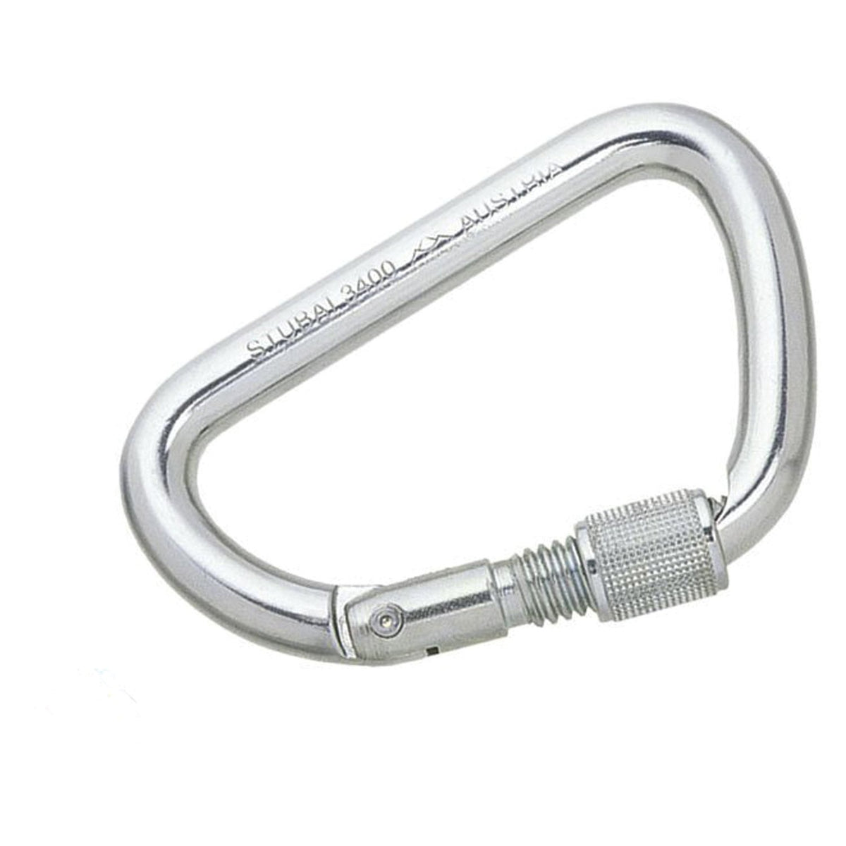 STUBAI - ASYM D 34 kN Steel Carabiner