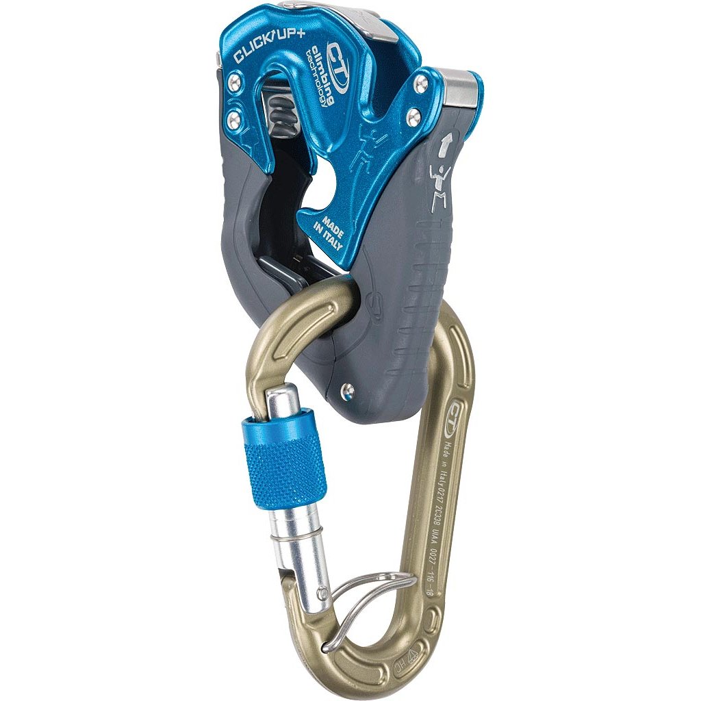 Climbing Technology - CT Click-Up Plus with HMS Blue — view 2