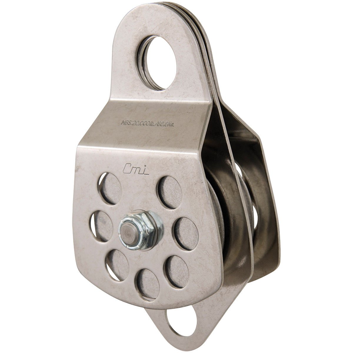 CMI - Double Sheave Pulley with Aluminum Sheaves