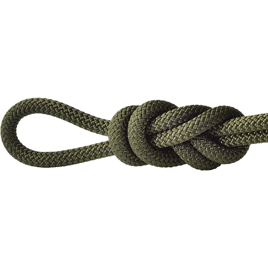 TEUFELBERGER - KM III 7/16" X 300' Static Rope - Olive