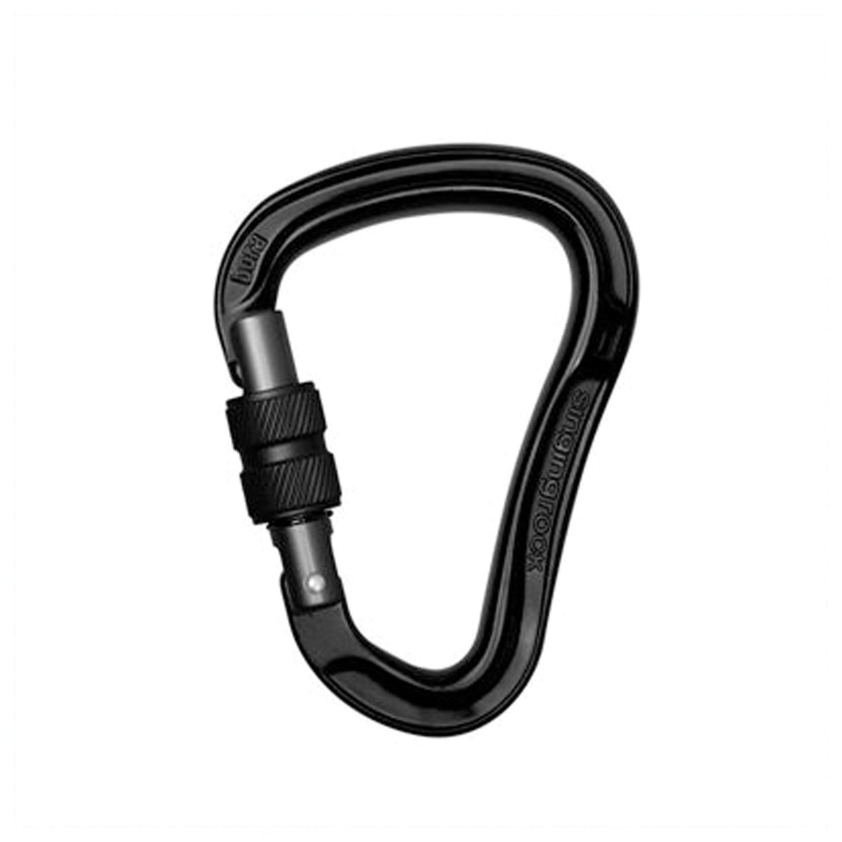 SINGING ROCK - BORA HMS SG Anodized Black Carabiner