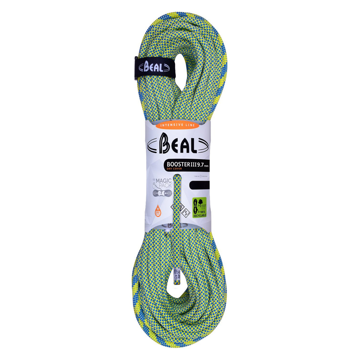 BEAL - Booster 9.7mm Climbing Rope 70m Anise