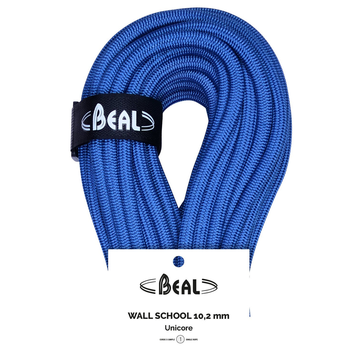 BEAL - Wall School 10.2mm x 40m Climbing Rope - Green — view 3