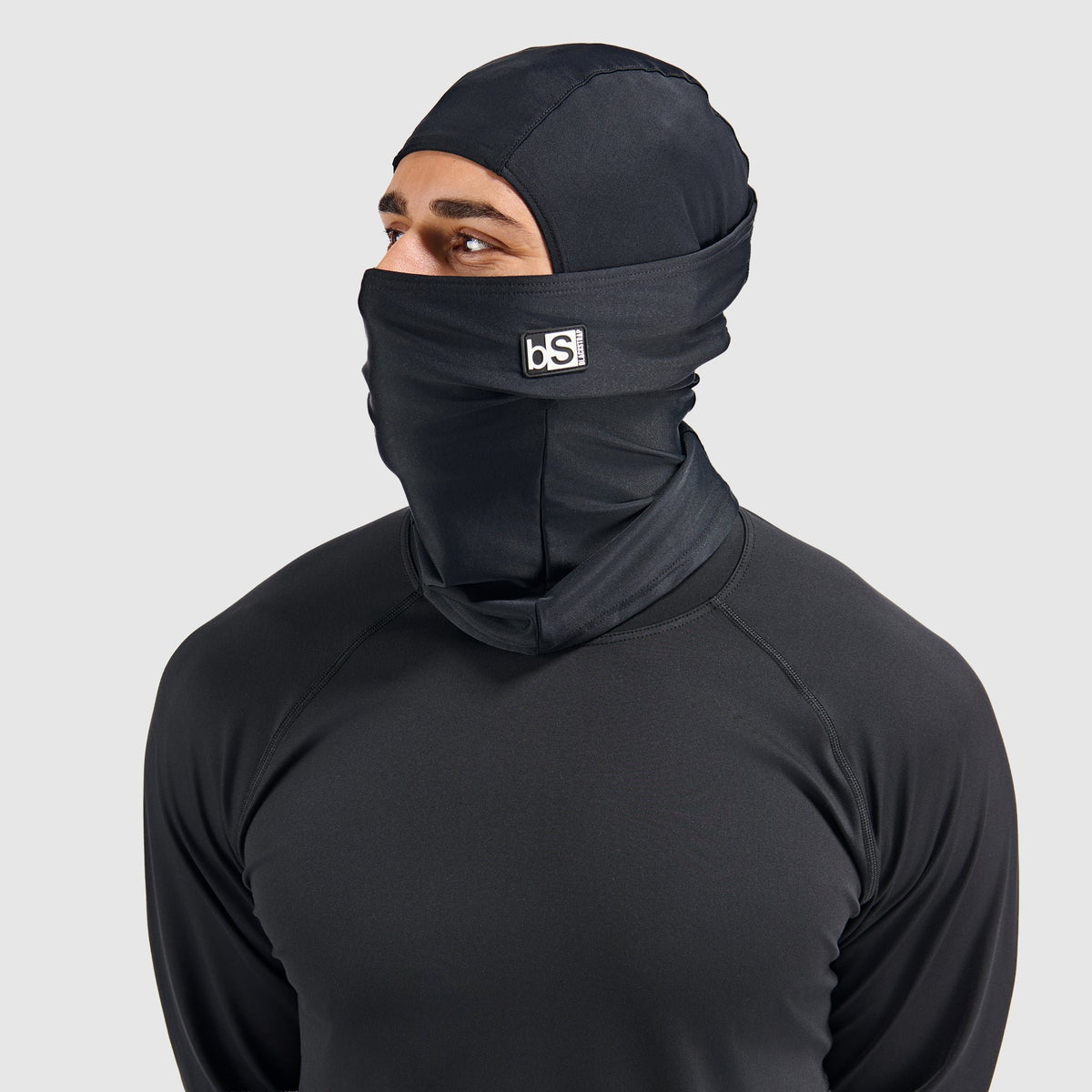BLACKSTRAP - Expedition Hood Balaclava in Smolder — view 4