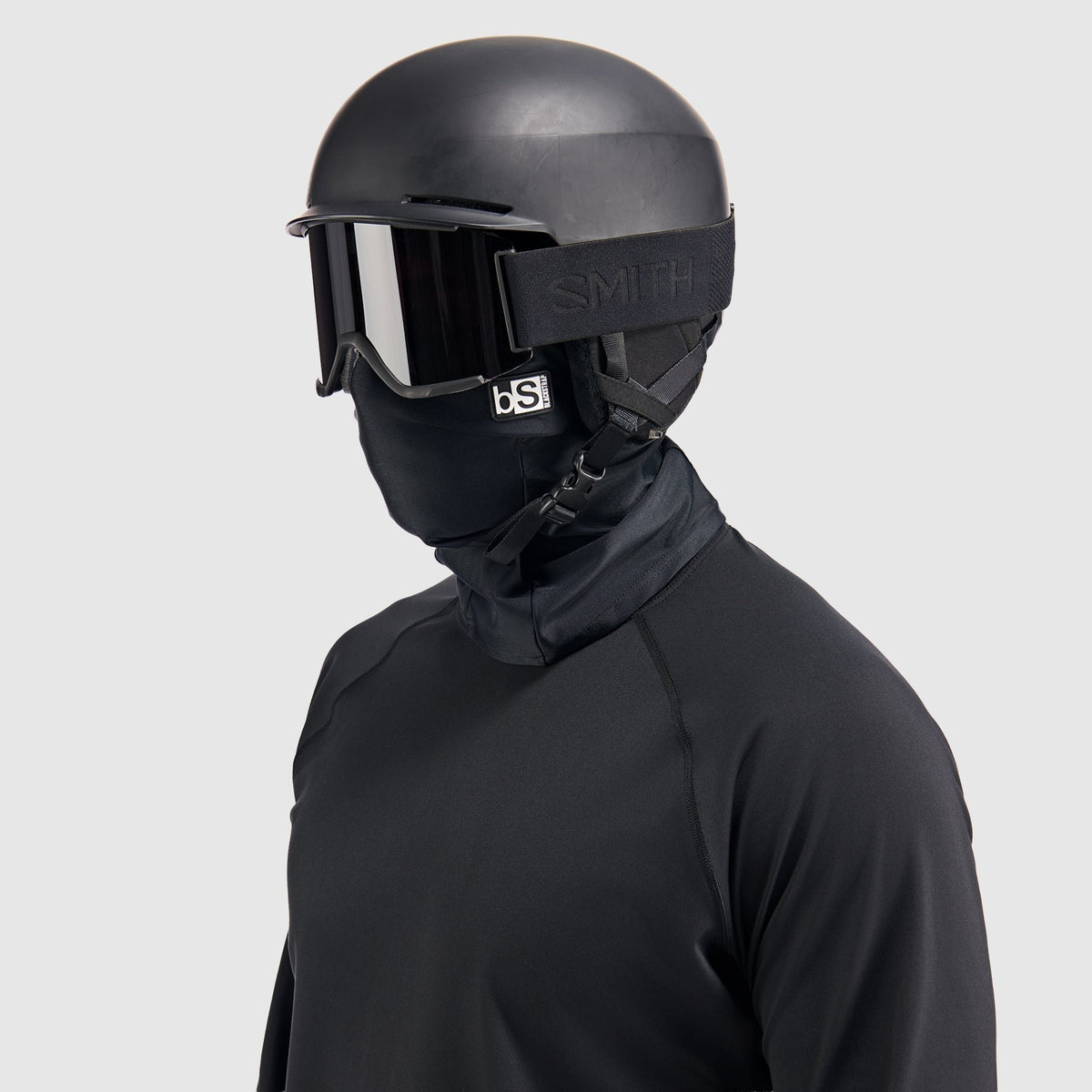 BLACKSTRAP - Expedition Hood Balaclava in Smolder — view 6