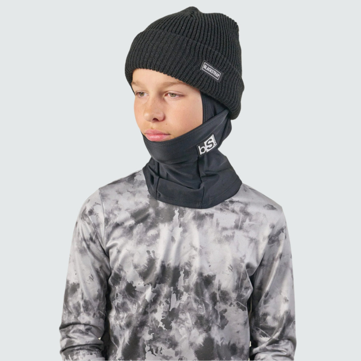 BLACKSTRAP - Kids Hood Balaclava in Iris — view 2