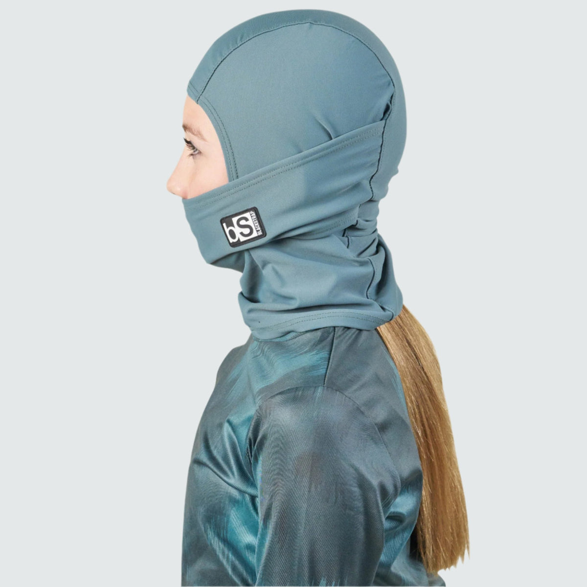BLACKSTRAP - Kids Hood Balaclava in Iris — view 7