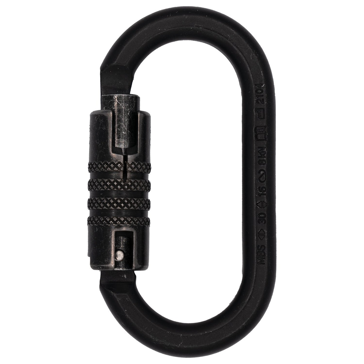 Cypher - G Series Oval 3AL ANSI Carabiner - Black