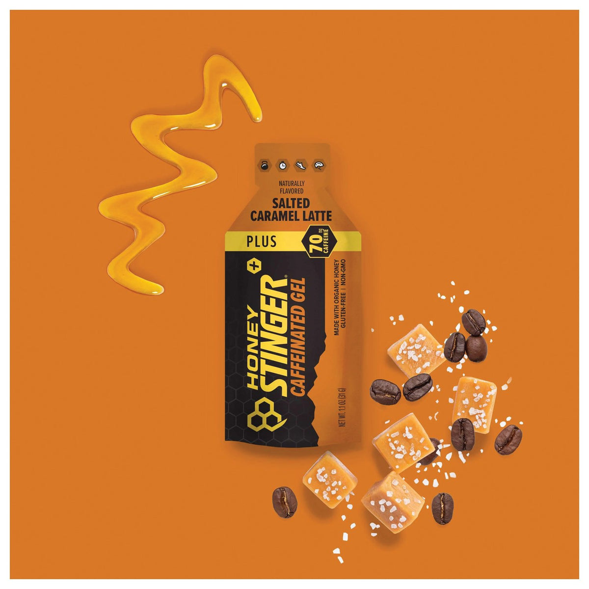 Honey Stinger - Energy Gel Salted Caramel Latte