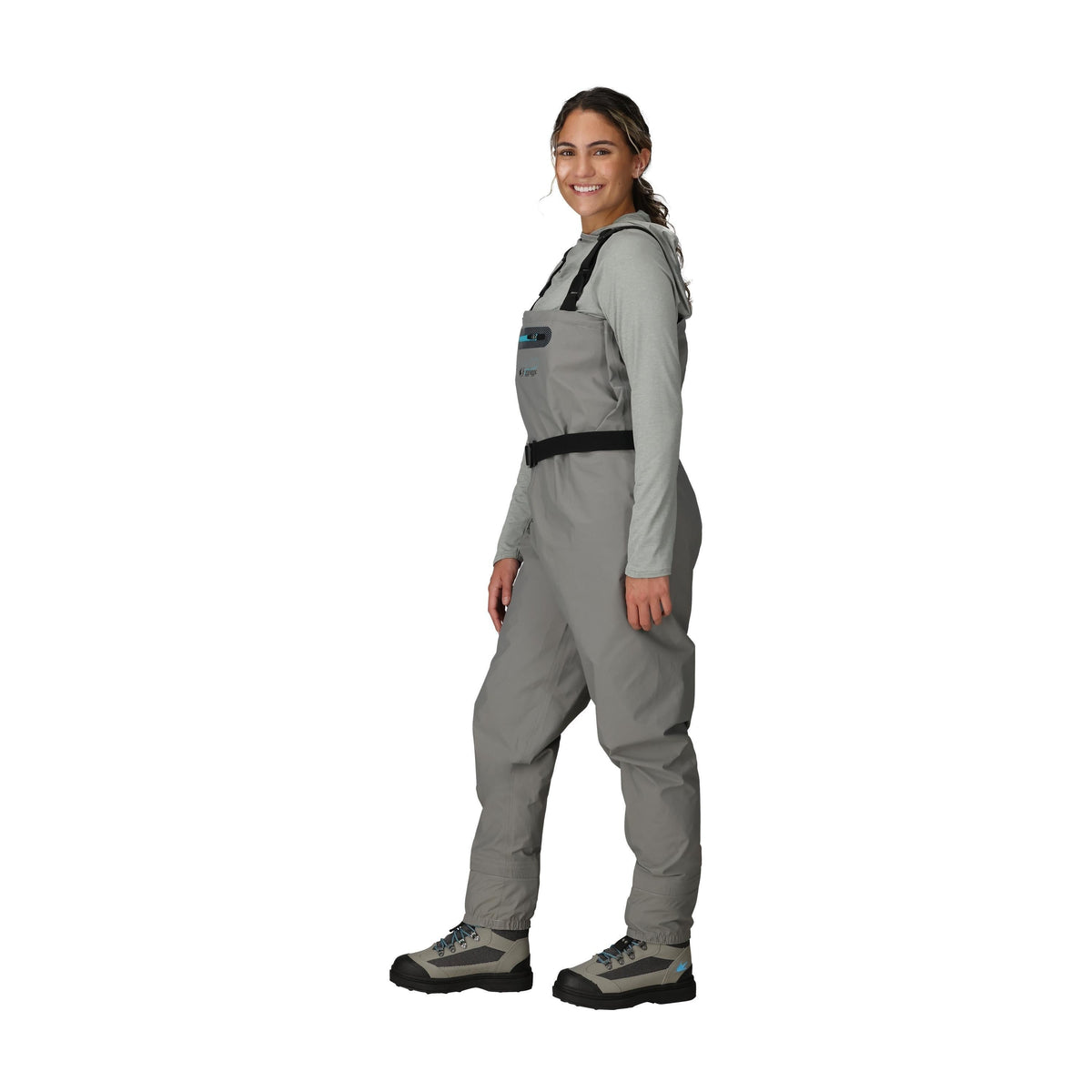 FROGG TOGGS - Women's Canyon Stockingfoot Chest Wader - Gray, MD — view 3