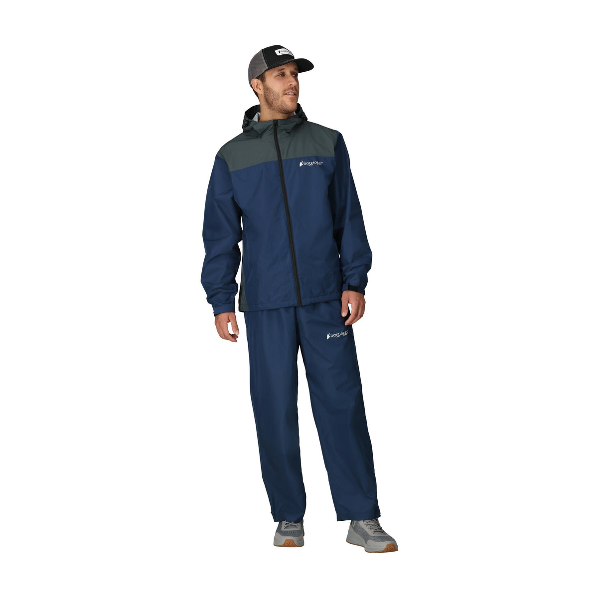 FROGG TOGGS - Men's Vapor Rain Suit SM/MD - Blue/Gray — view 4
