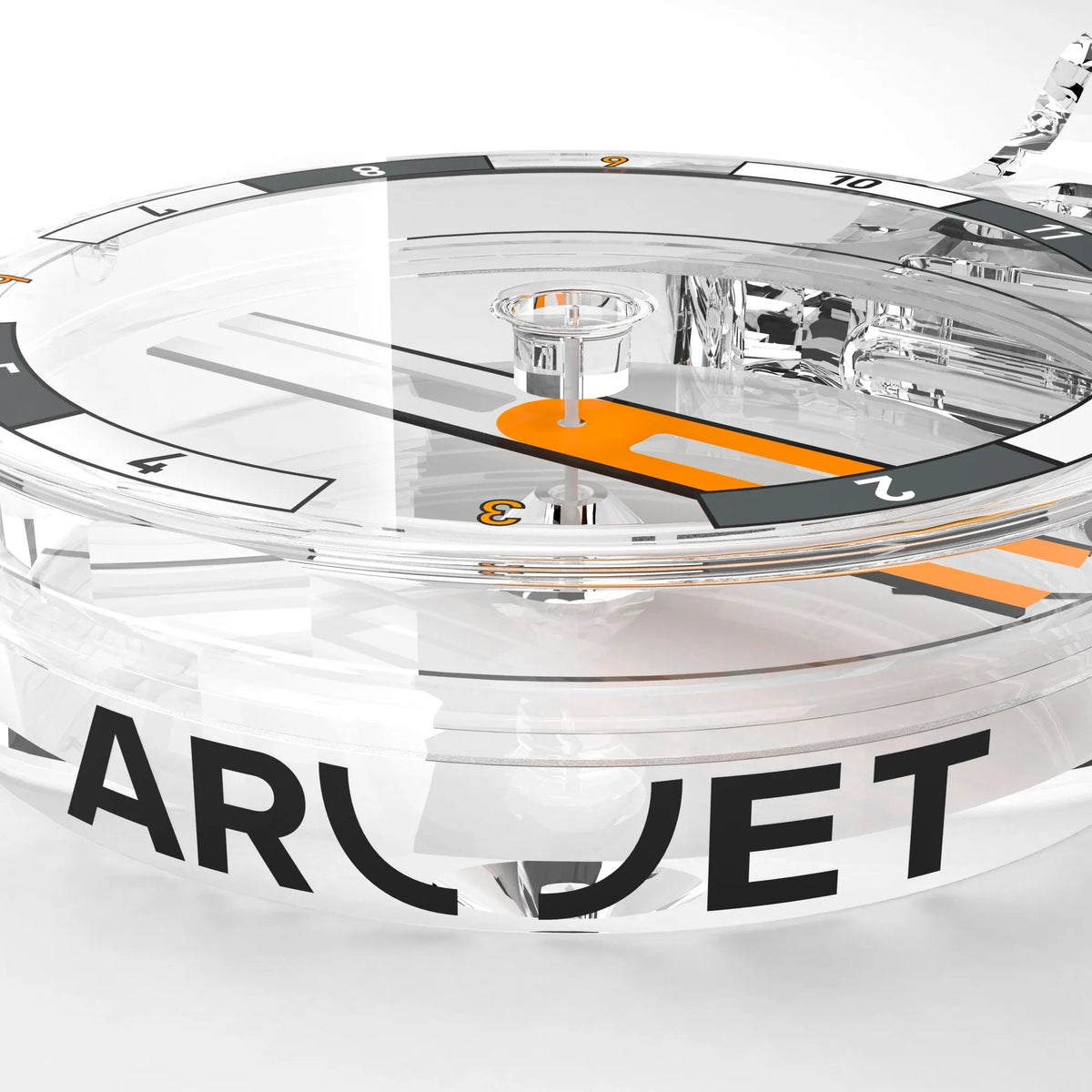 SILVA - Arc Jet S Left Thumb Compass for Orienteering