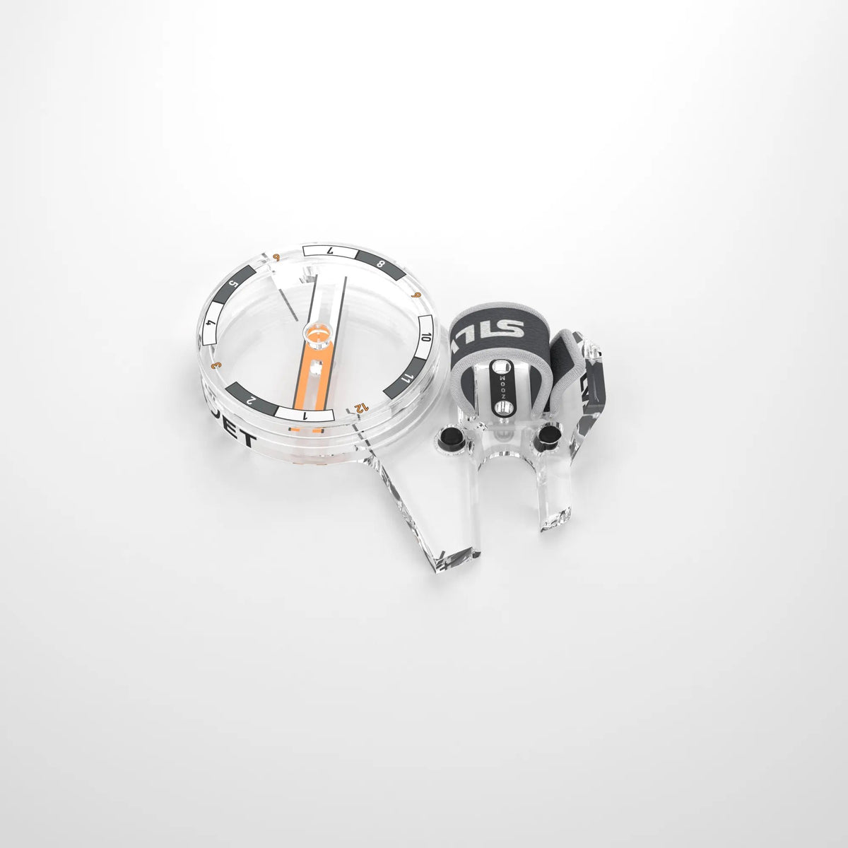 SILVA - Arc Jet C S Left Thumb Compass for Orienteering