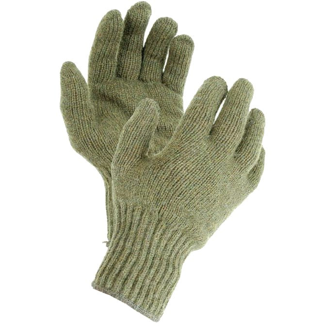 Newberry Knitting - Wool Glove Liner Small - Forest Green