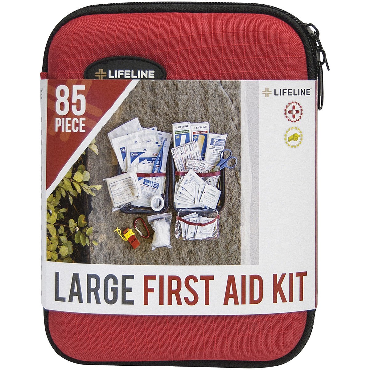 LIFELINE - Hard Shell First Aid Kit Large 85-Piece