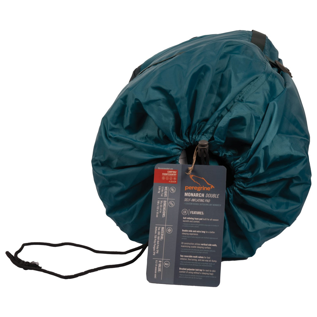 Peregrine - Monarch Double Pad 4" Self-Inflating
