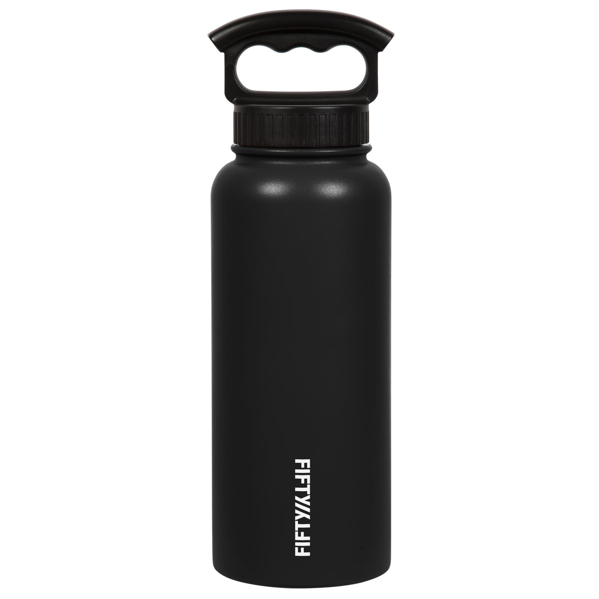 FIFTY/FIFTY - 34oz Vacuum Insulated Bottle with 3-Finger Lid