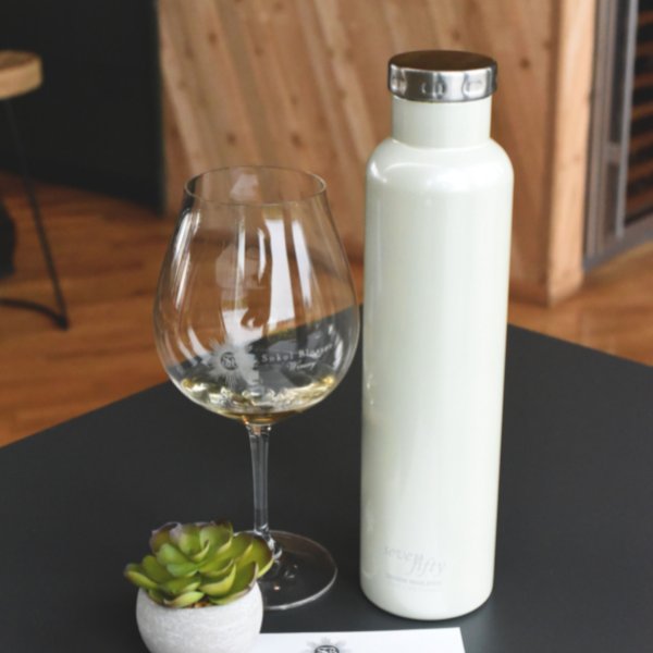 FIFTY/FIFTY - 750ML Wine Growler Rose Gold