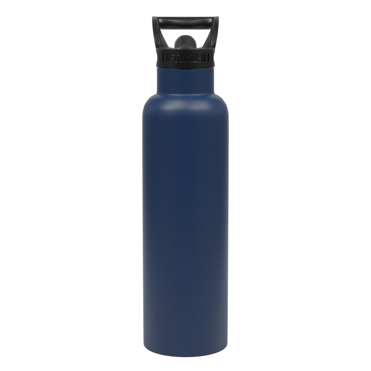 FIFTY/FIFTY - 21oz Vacuum Insulated Bottle with Straw Cap - Navy