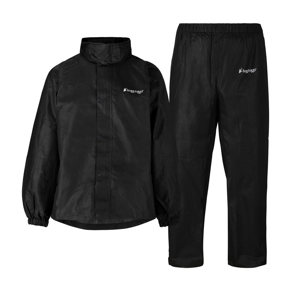 FROGG TOGGS - All Sport Rain Suit Black Small — view 2