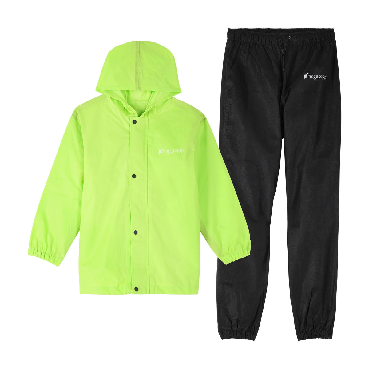 FROGG TOGGS - Polly Woggs Kid's Rain Suit - HV Green, LG