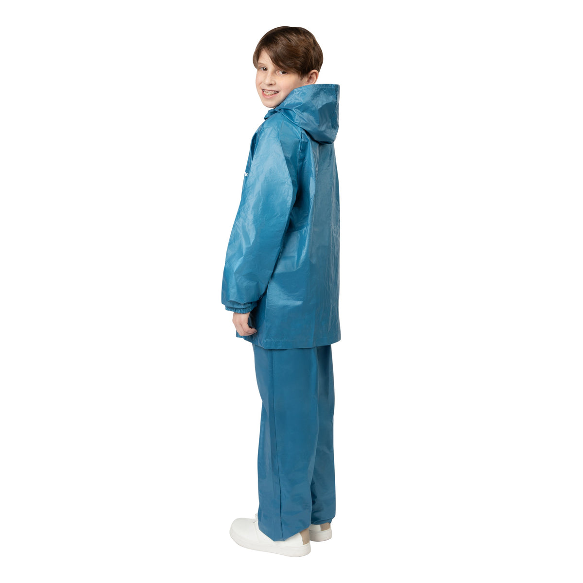 FROGG TOGGS - Youth Ultra-Lite Rain Suit Blue Small — view 7