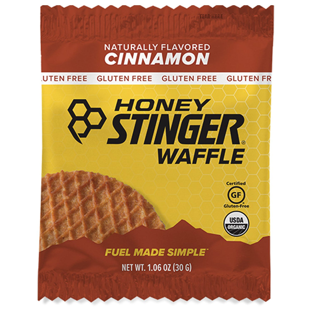 Honey Stinger - Gluten-Free Cinnamon Waffle (12-Pack)