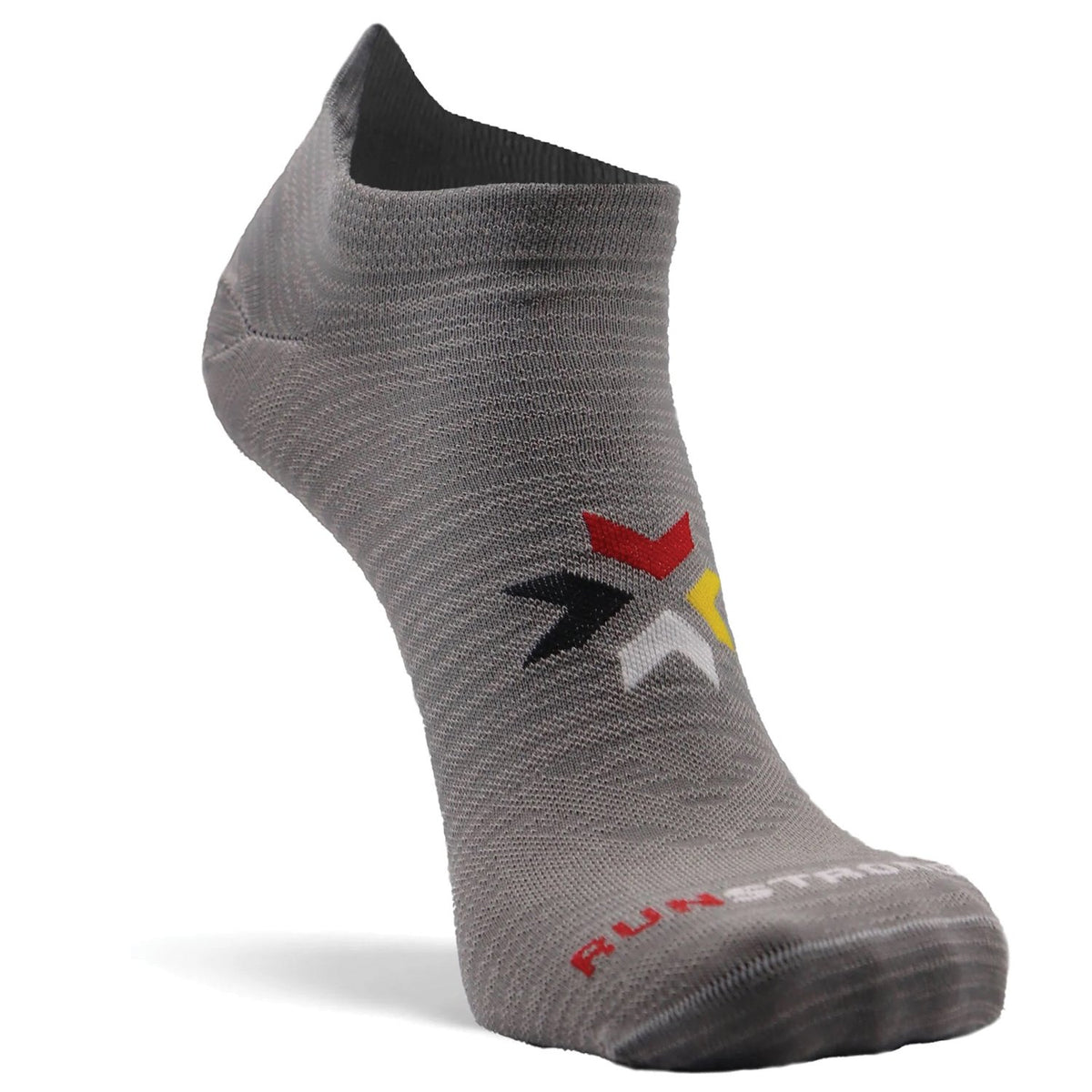 FOX RIVER - Canyon Ultra-Lightweight Ankle Running Sock - Grey MD