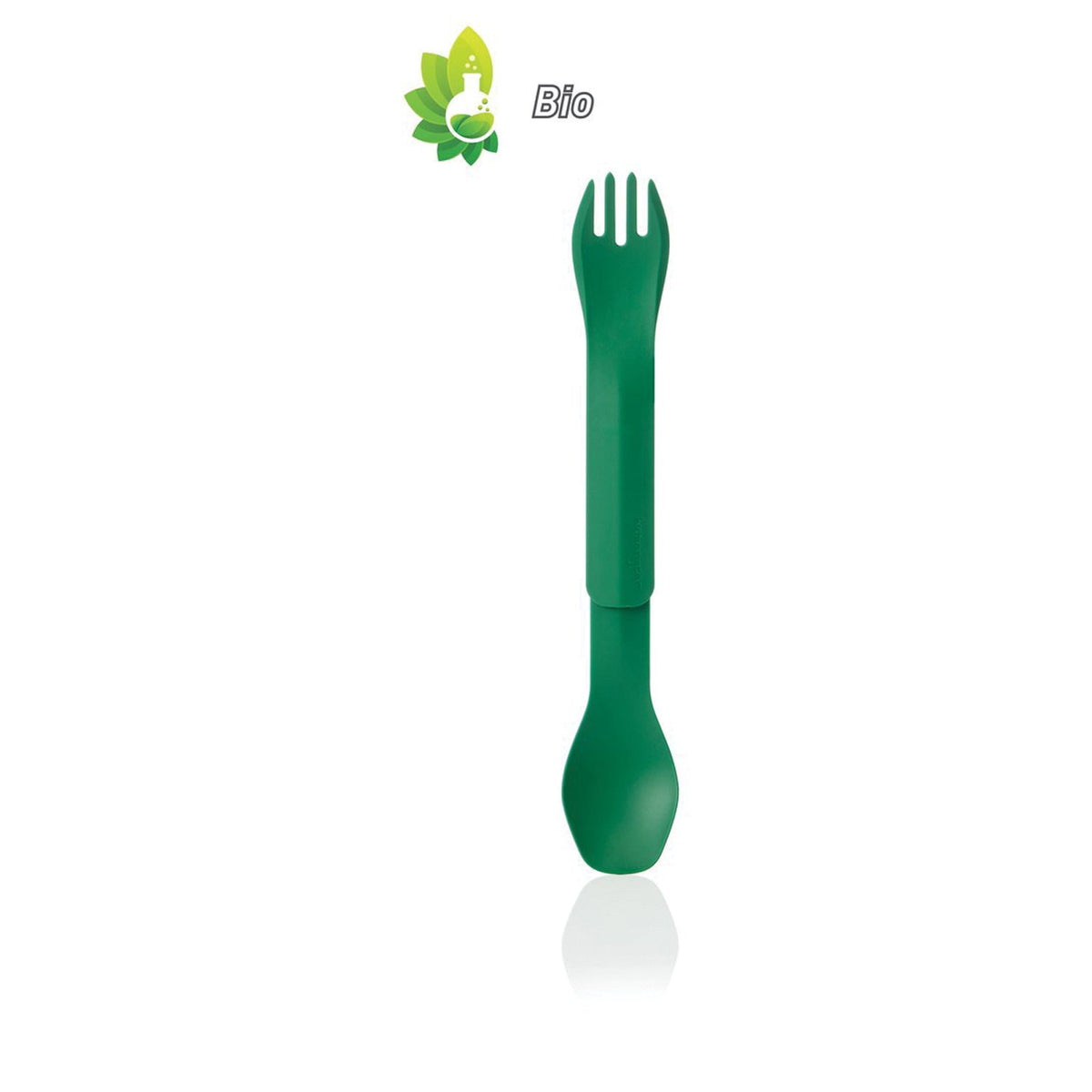 HUMANGEAR - GoBites Bio Duo Utensil Set - Forest Green