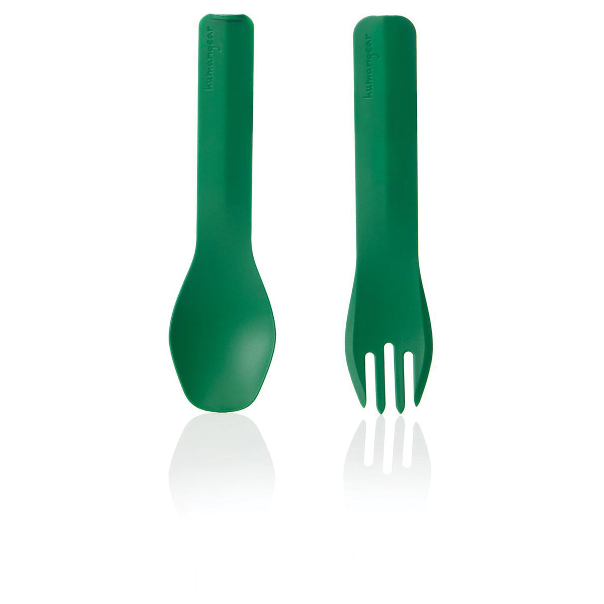 HUMANGEAR - GoBites Bio Duo Utensil Set - Forest Green