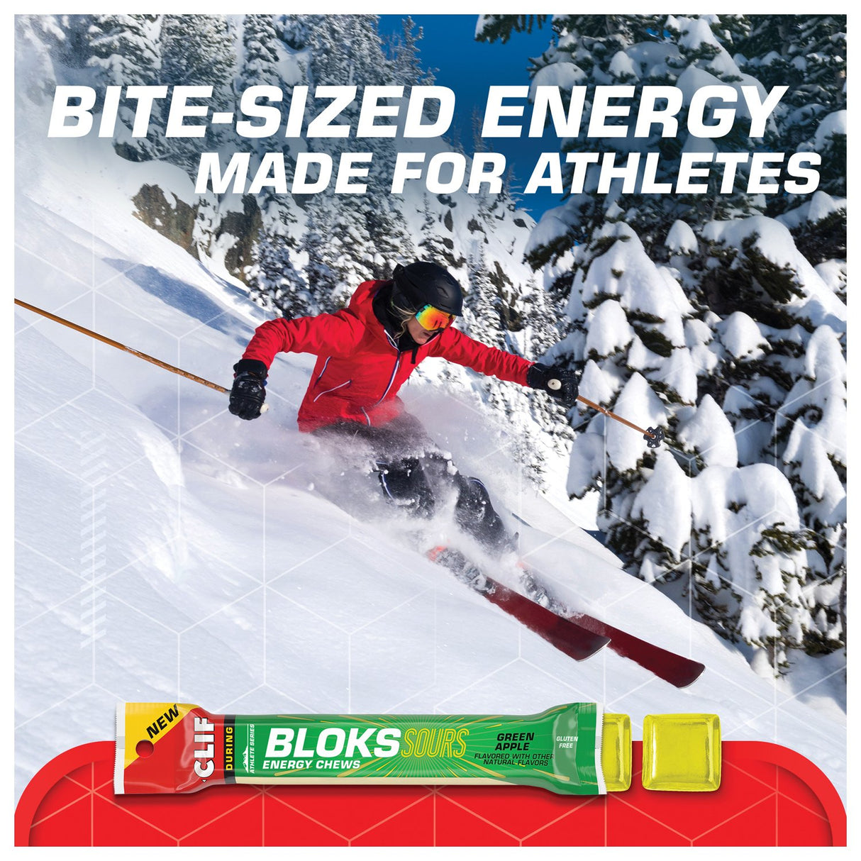 CLIF BAR - SHOT Bloks Sours Green Apple