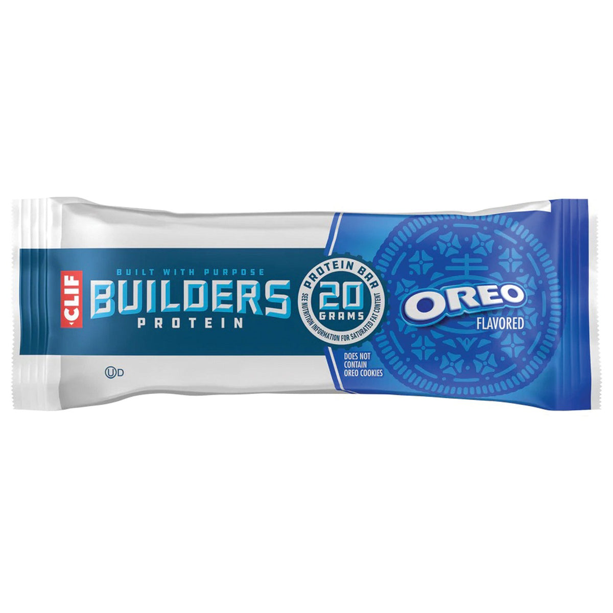 CLIF BAR - BUILDER'S OREO High-Protein Bar, 12-Count