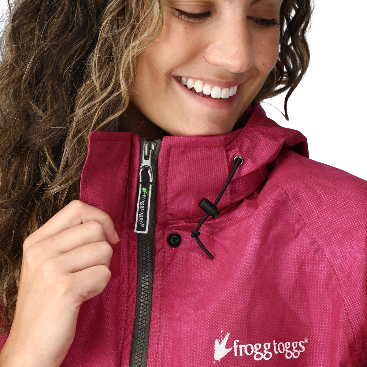 FROGG TOGGS - Women's Pro Action Jacket Cherry Small — view 3