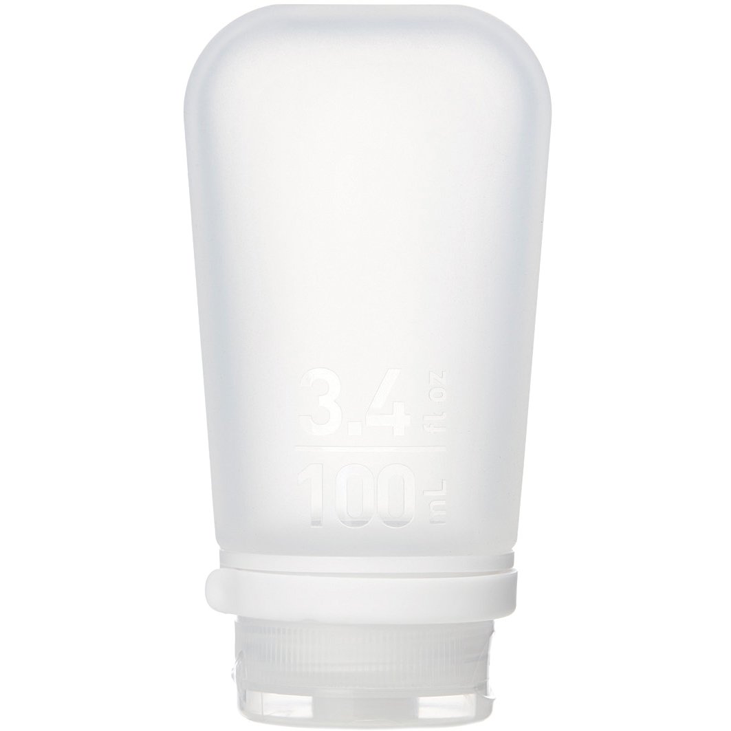 HUMANGEAR - GoToob+ Large Clear Silicone Travel Bottle