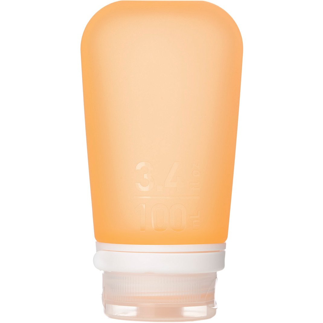 HUMANGEAR - GoToob+ Large Silicone Travel Bottle - Orange