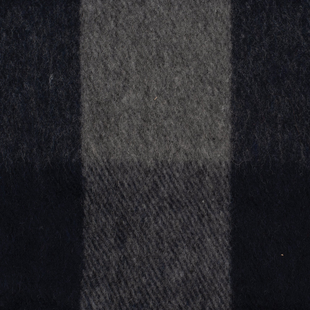 Peregrine - Plaid Blue Wool Blanket
