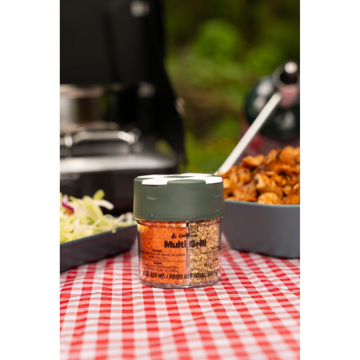 Coghlans - Multi-Grill Shaker with 4 Spice Blends