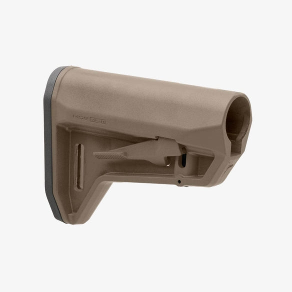 Magpul - MOE® SL-M Carbine Stock, Fits Mil-Spec Buffer Tubes, Matte Finish