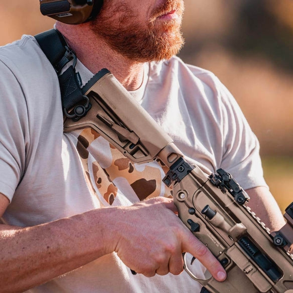 Magpul - MOE® SL-M Carbine Stock, Fits Mil-Spec Buffer Tubes, Matte Finish