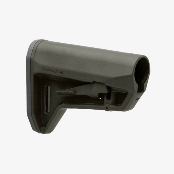 Magpul - MOE® SL-M Carbine Stock, Fits Mil-Spec Buffer Tubes, Matte Finish