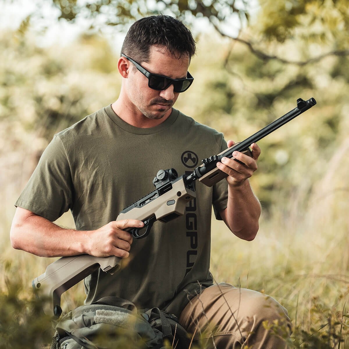 Magpul - PC Backpacker Stock Polymer Ruger PC Carbine - Flat Dark Earth