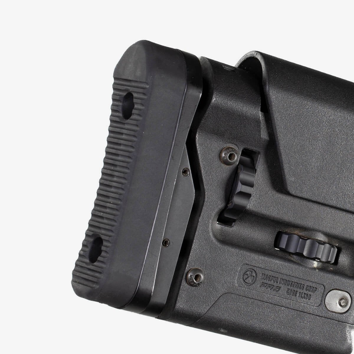 Magpul - PRS Extended Rubber Butt-Pad Adjustable Length of Pull - Black