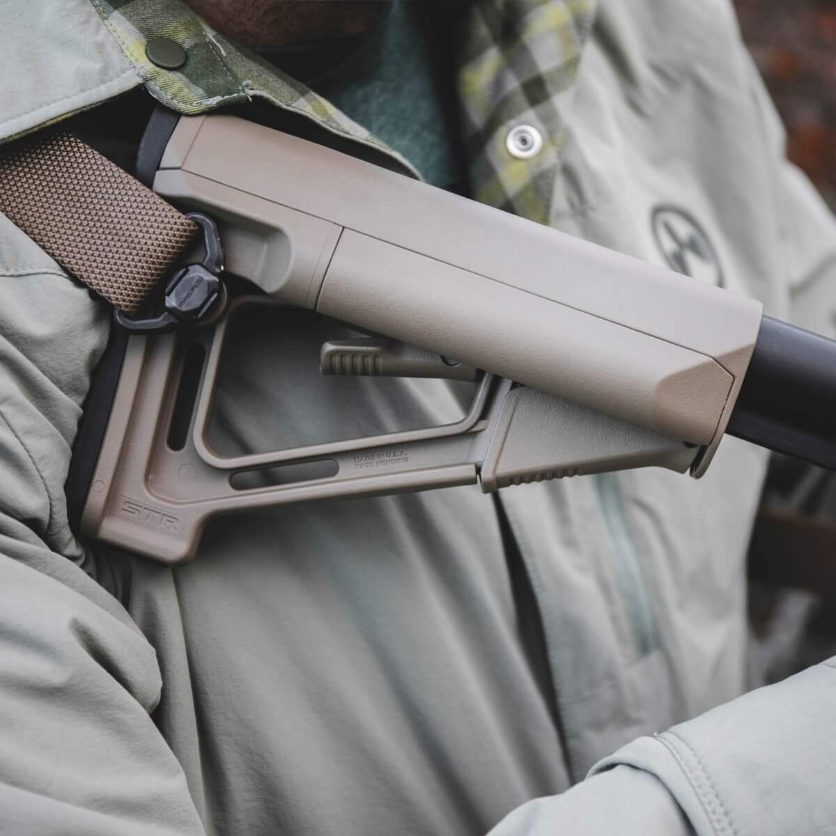 Magpul - STR Carbine Stock Mil-Spec Polymer Adjustable - Flat Dark Earth