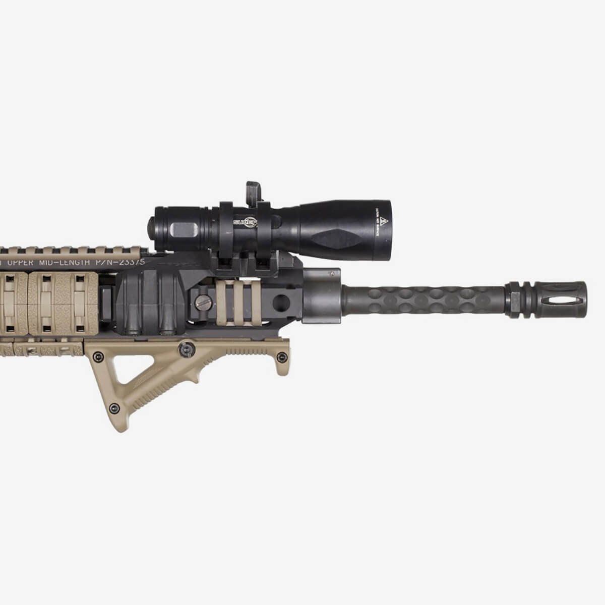 Magpul - Rail Light Mount Left or Right Tactical Accessory - Black - Left