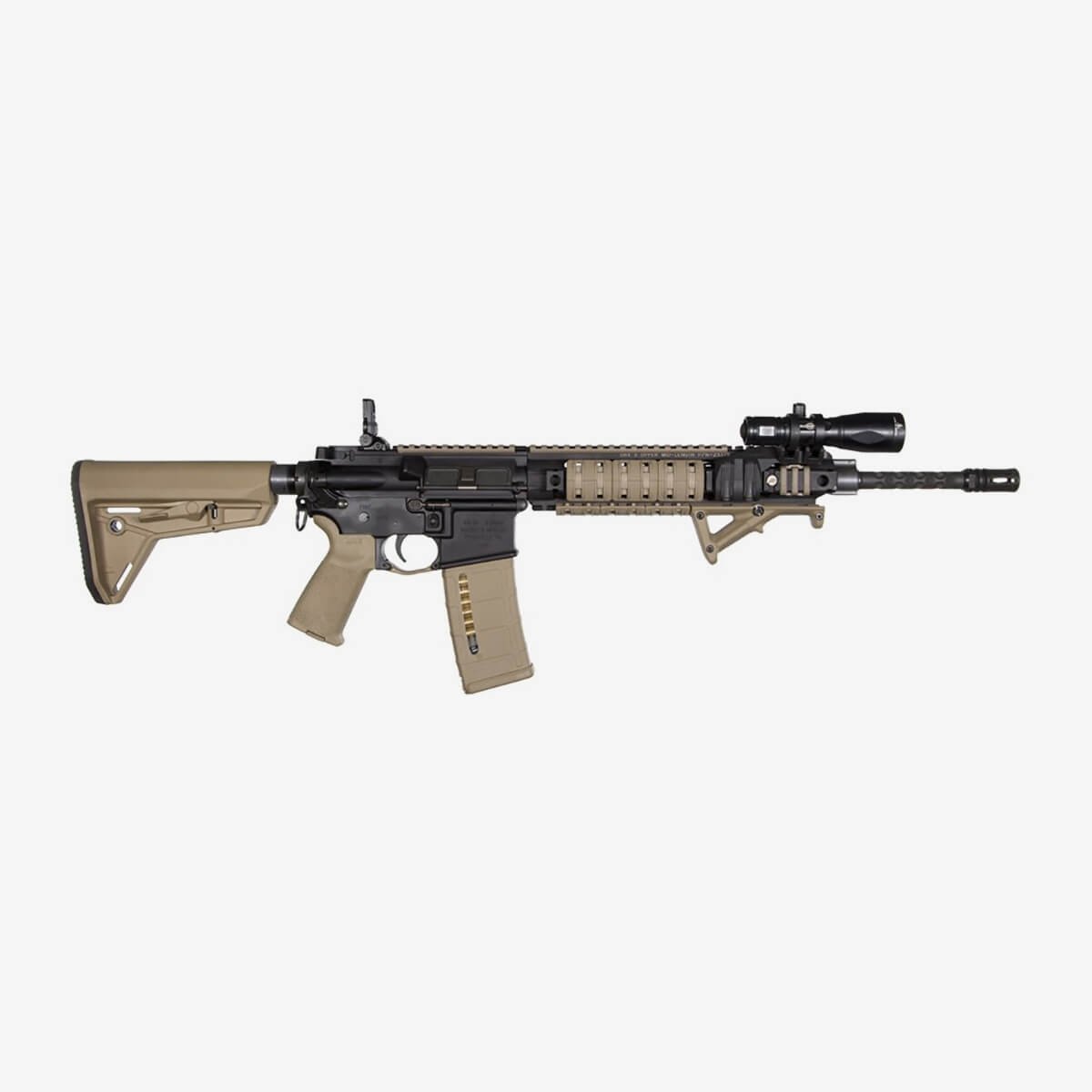 Magpul - Rail Light Mount Left or Right Tactical Accessory - Black - Left