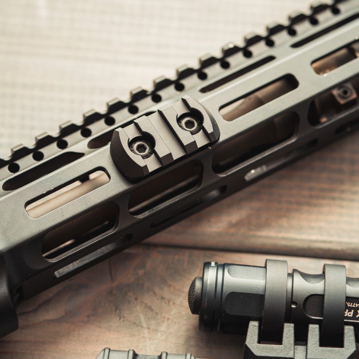 Magpul - M-LOK Aluminum Rail 3 Slots Tactical Accessory - Black