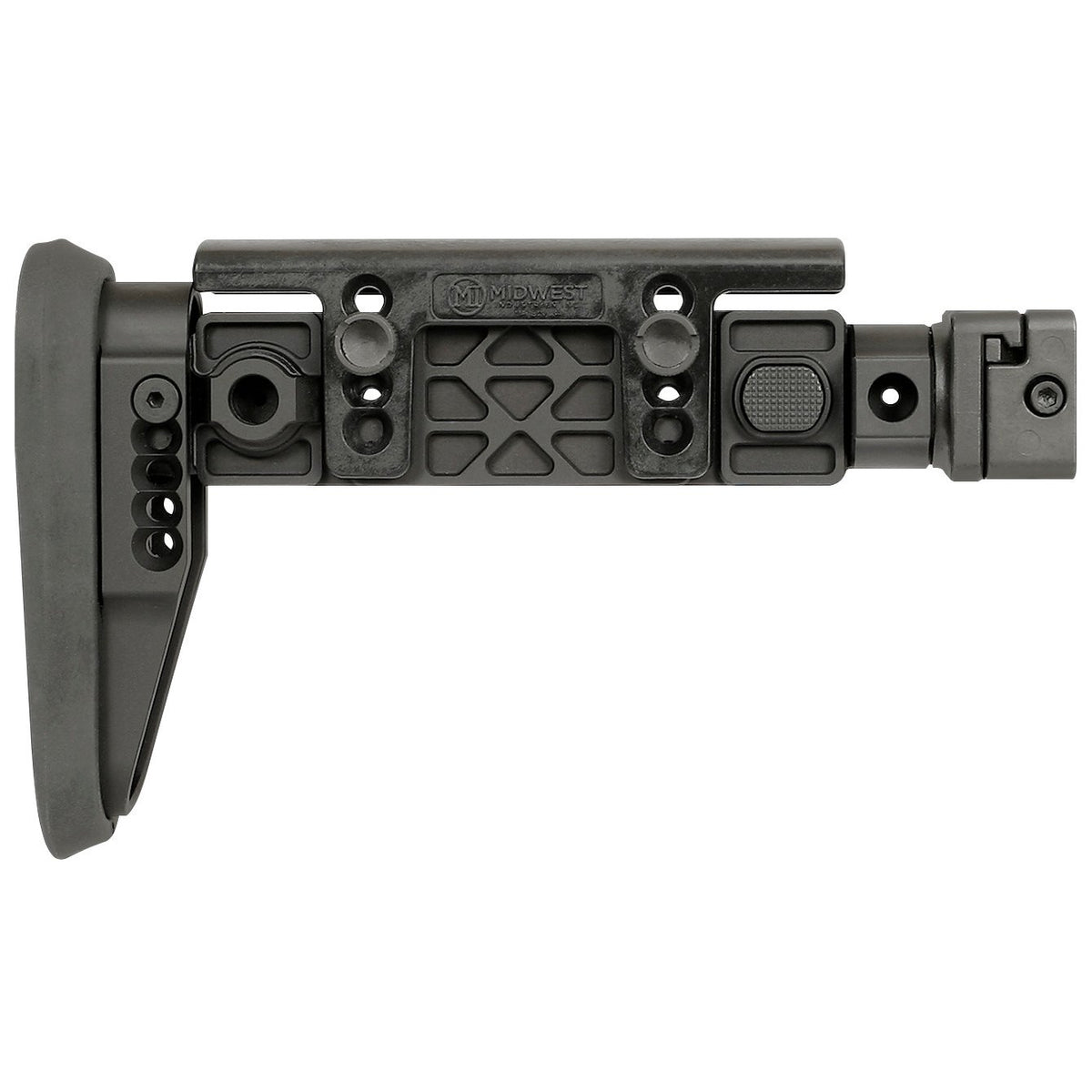 Midwest Industries - Alpha Series Folding Stock - Black