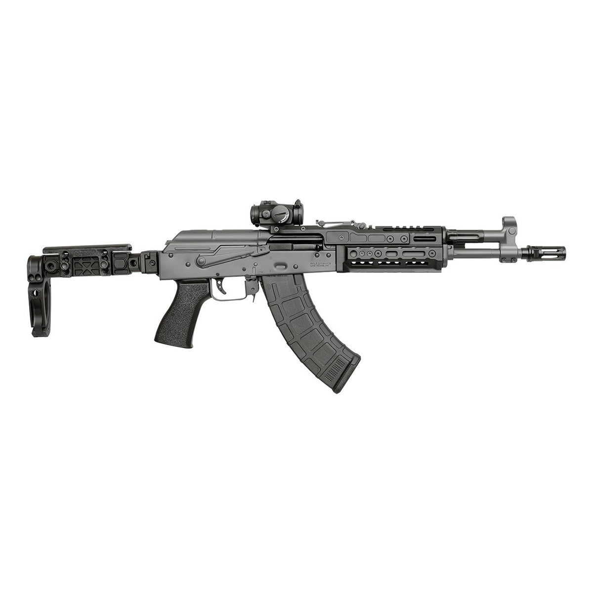 Midwest Industries - AK Alpha Series Optic Mount - Railed Dot — view 5